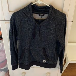 Hurley adjustable neck sweatshirt